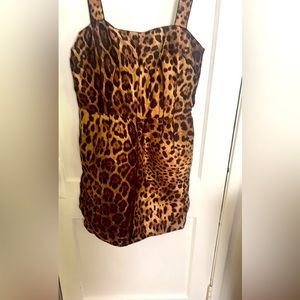 Dolce&gabanna Lepperd dress